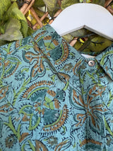 Indi & Cold Juana Button up | Salvia