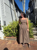 Miou Muse Brown Dress