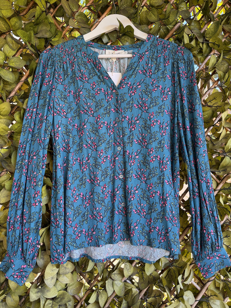 Indi & Cold Maria Blouse | Azul