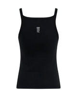 One Teaspoon - Fine Ribbed Singlet - Black