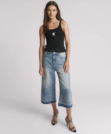 One Teaspoon - Fine Ribbed Singlet - Black