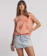 One Teaspoon - Sloane Low Waist Denim Mini Skirt - Cyber Blue