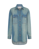 One Teaspoon - Essential Denim Shirt - Blue Ranch