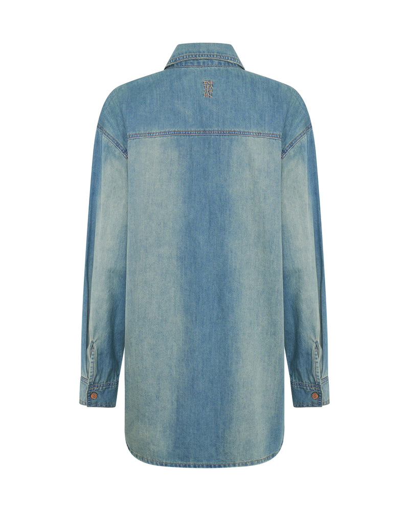 One Teaspoon - Essential Denim Shirt - Blue Ranch