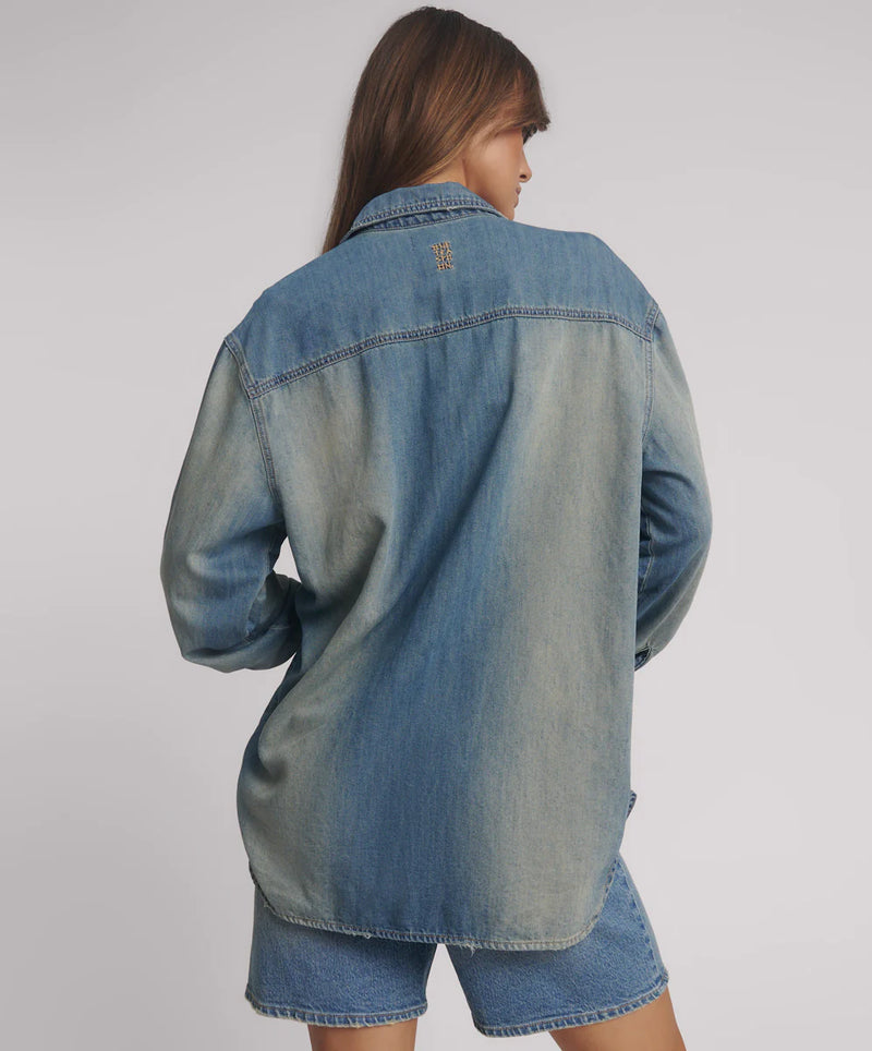 One Teaspoon - Essential Denim Shirt - Blue Ranch