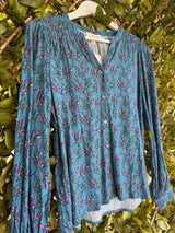 Indi & Cold Maria Blouse | Azul