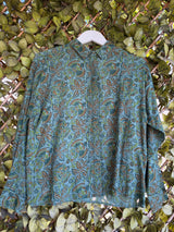 Indi & Cold Juana Button up | Salvia