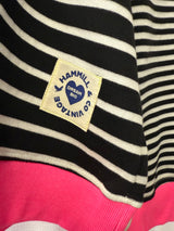 Hammill & Co retro striped sweat