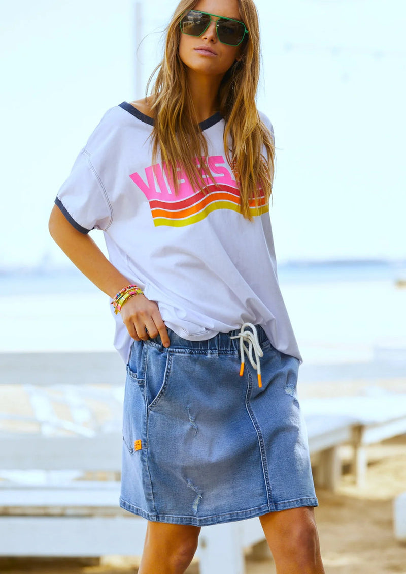 Hammill & Co Denim Retro Skirt