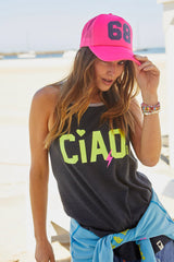 Hammill + Co  Ciao Tank - Charcoal