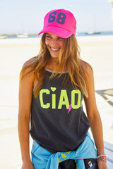 Hammill + Co  Ciao Tank - Charcoal