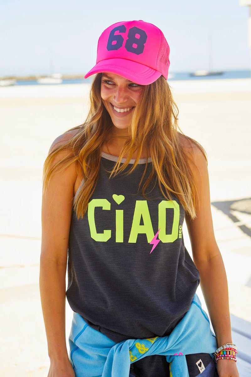 Hammill + Co  Ciao Tank - Charcoal