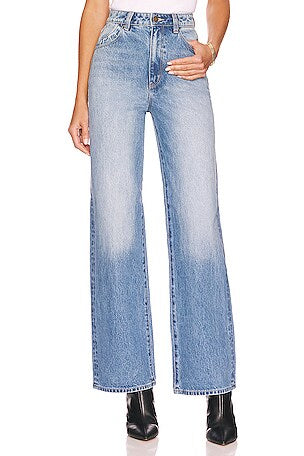 Rollas Heidi Chloe recycled| Mid blue