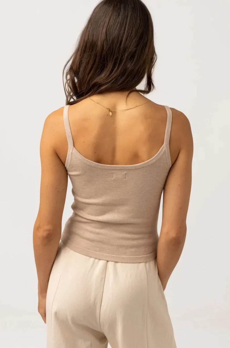 Rhythm | Yumi Knit Top- Oat