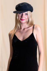 Otomo Velvet Silk Slip Maxi