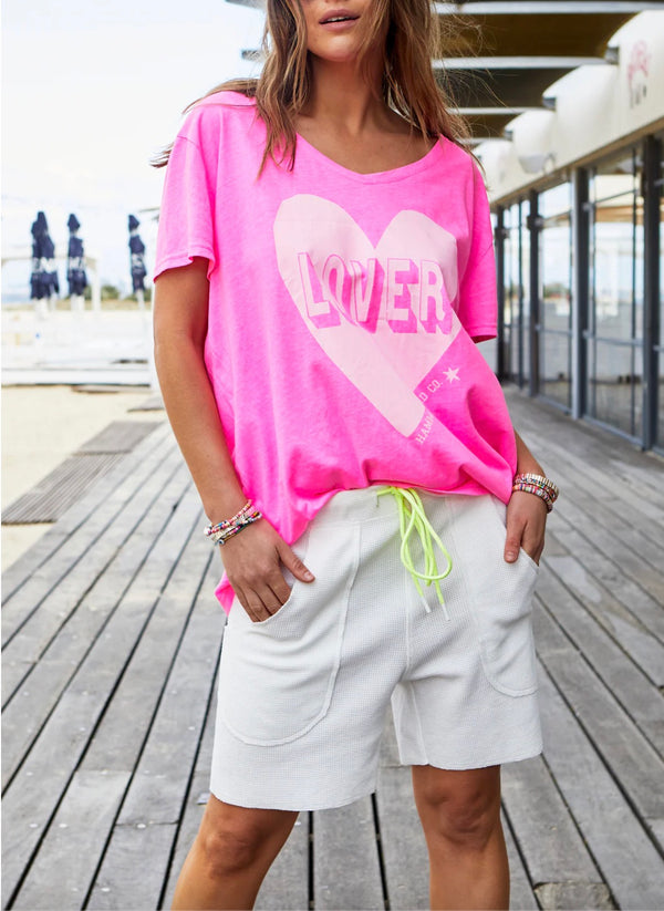 Hammill & Co - Lover Tee Hot Pink
