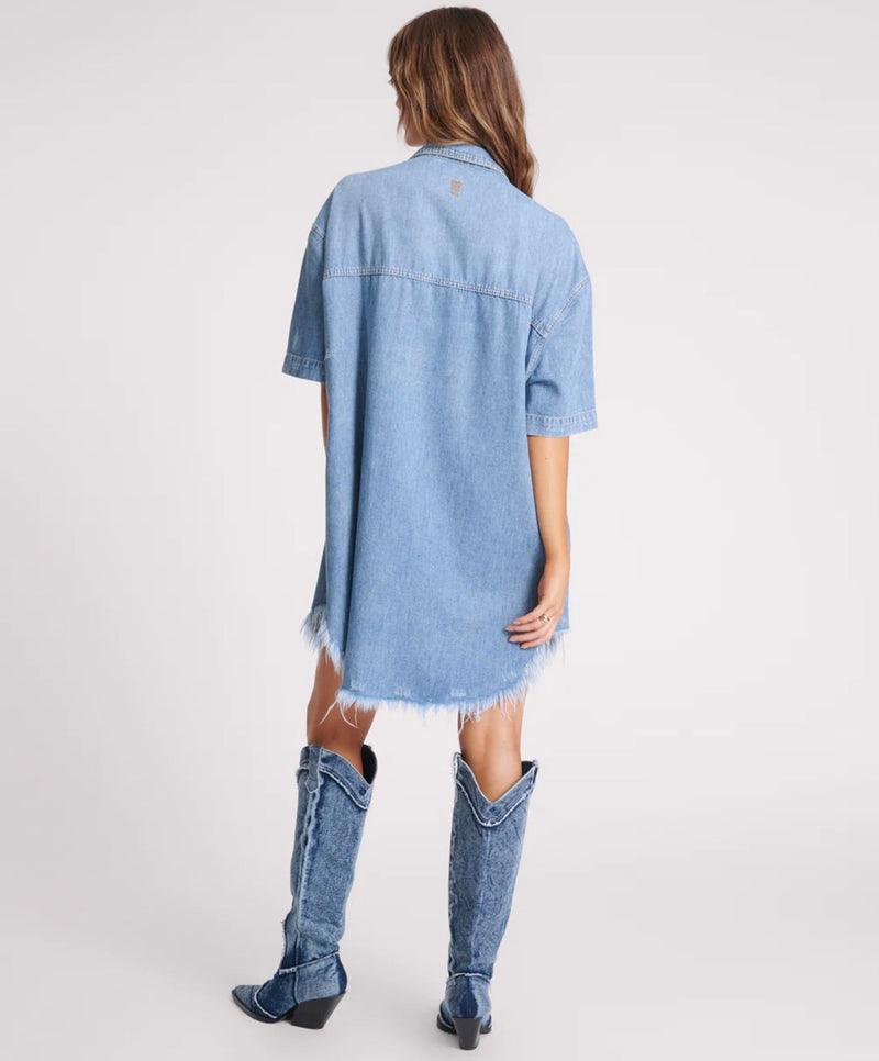 One Teaspoon - Cobaine Paris Denim Dress