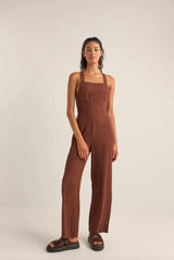 Rhythm Cabana Jumpsuit Chocolate