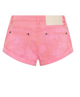 One Teaspoon - Bandits Low Waist Denim Shorts - Pink Kiss