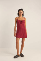 Rhythm Seacoast Keyhole Slip Dress