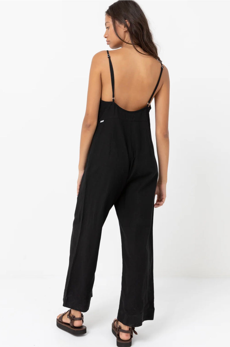 Rhythm Classic Jumpsuit Black