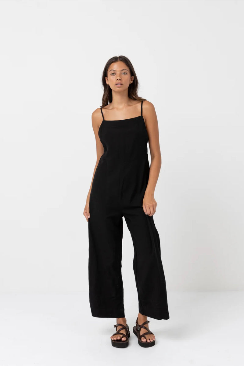 Rhythm Classic Jumpsuit Black