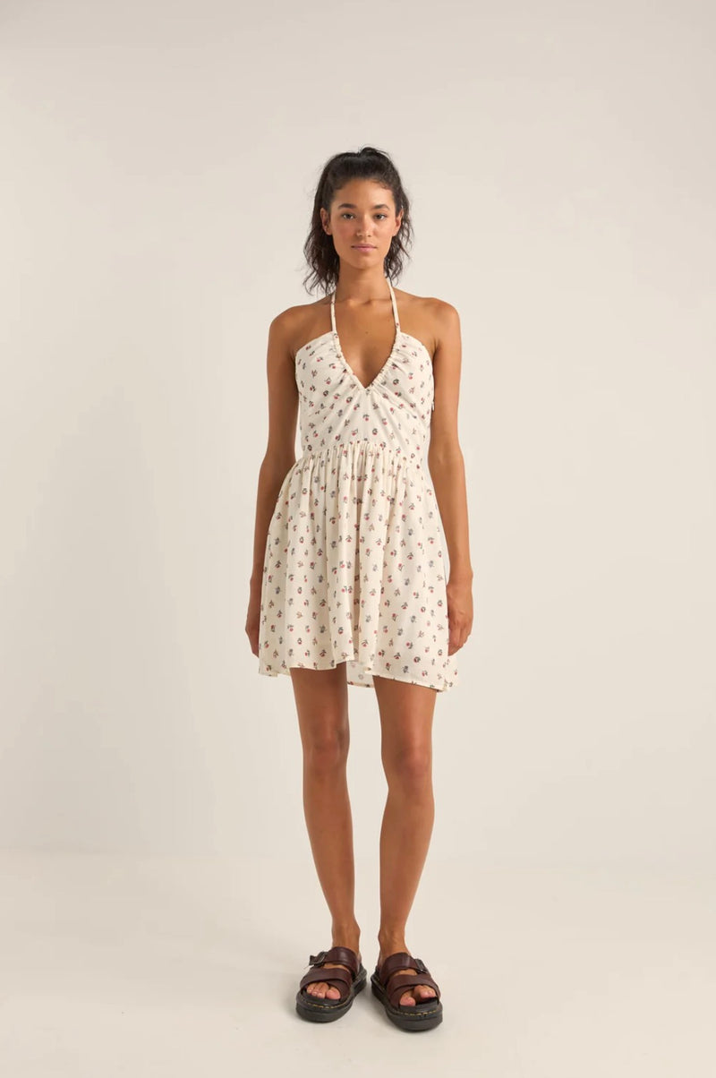 Rhythm Harper Halter Mini Dress