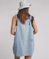 One Teaspoon - Hemp Denim Pini Mini Dress - Faded Blue