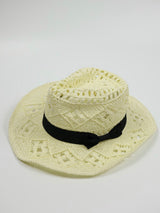 Nakoa The Label Cowboy Hat Cut Out White