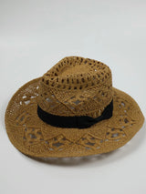 Nakoa The Label Cowboy Hat Cut Out Tan