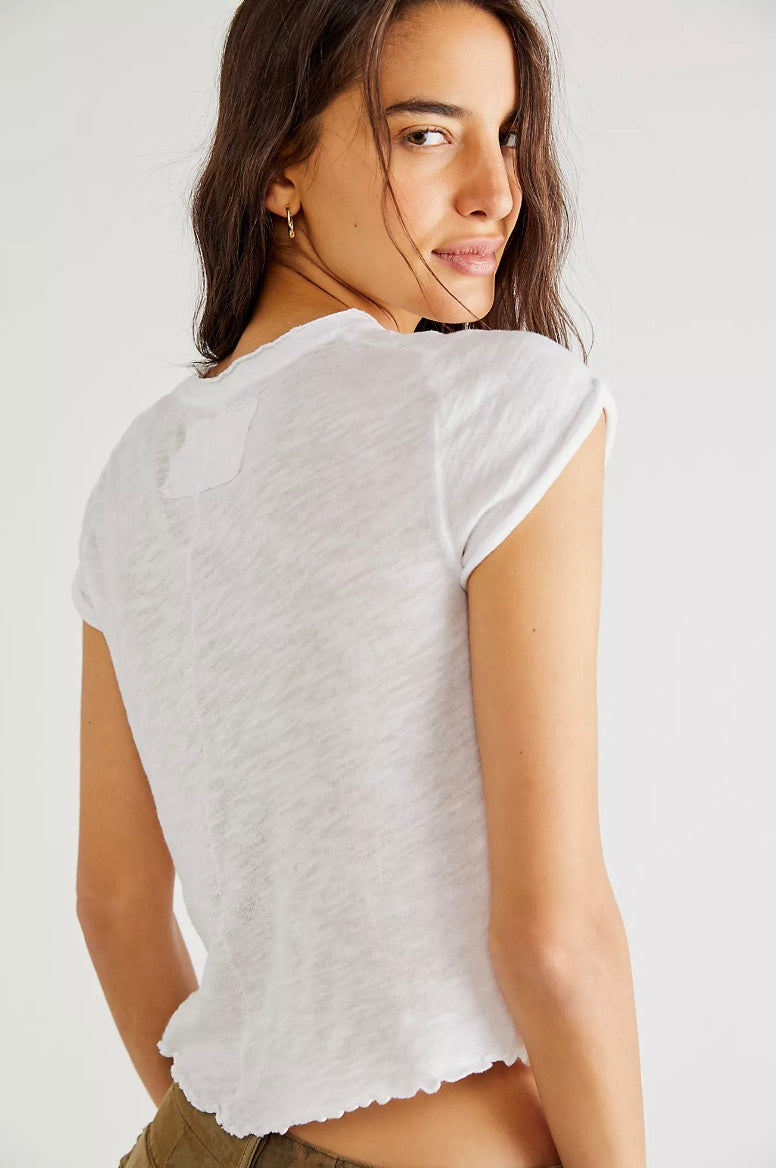 Free People - We The Free Be My Baby Tee