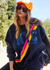 Hammill & Co - Winter Vibes Sweat - Navy