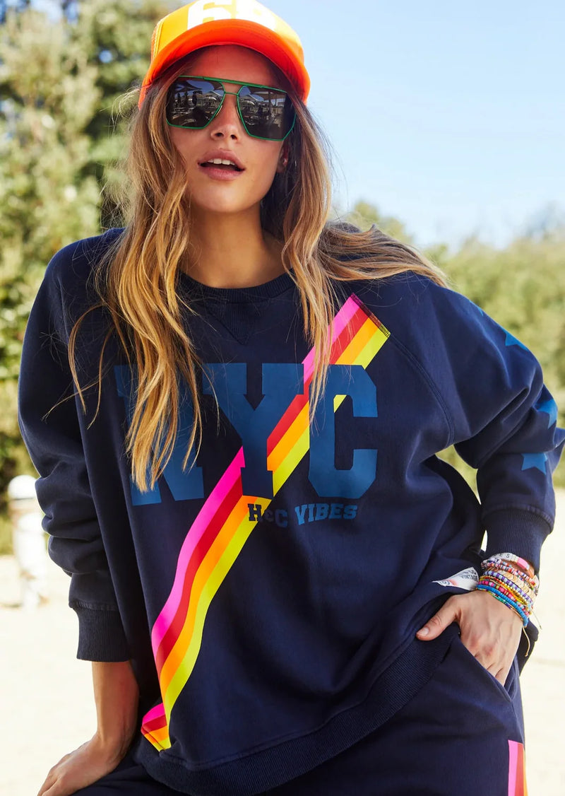 Hammill & Co - Winter Vibes Sweat - Navy