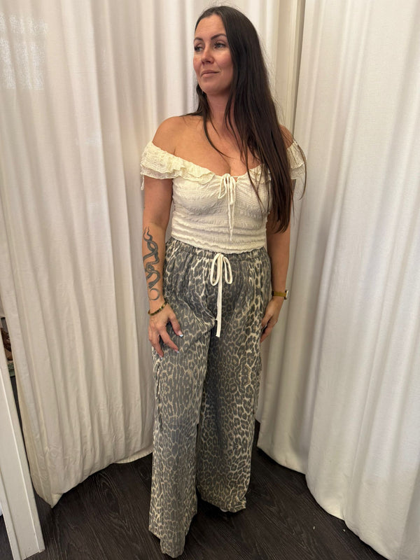 Free People Elastic Top
