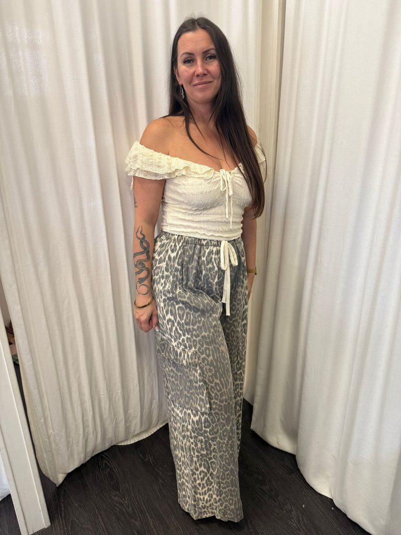 Free People Elastic Top