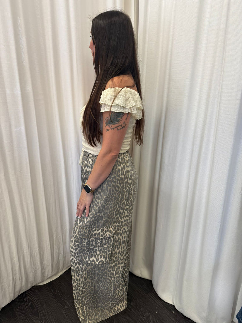 Free People Elastic Top