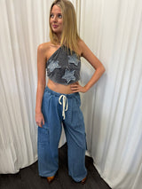 By Frankie BF Denim Cargo Pants