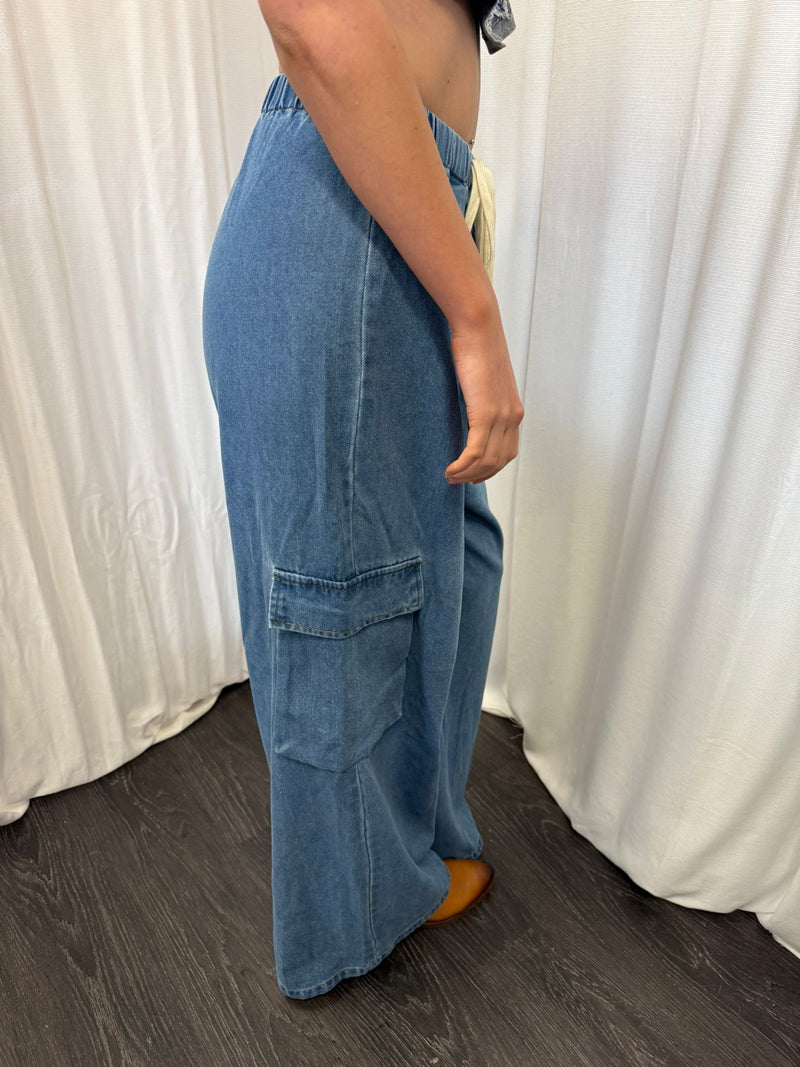 By Frankie BF Denim Cargo Pants