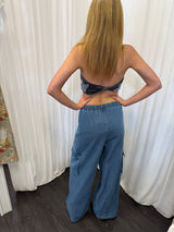 By Frankie BF Denim Cargo Pants