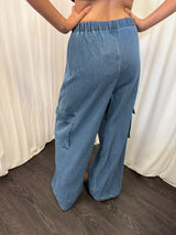By Frankie BF Denim Cargo Pants