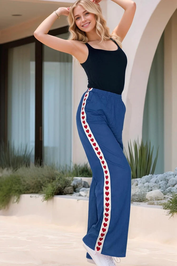 By Frankie - Heart Racer Pants