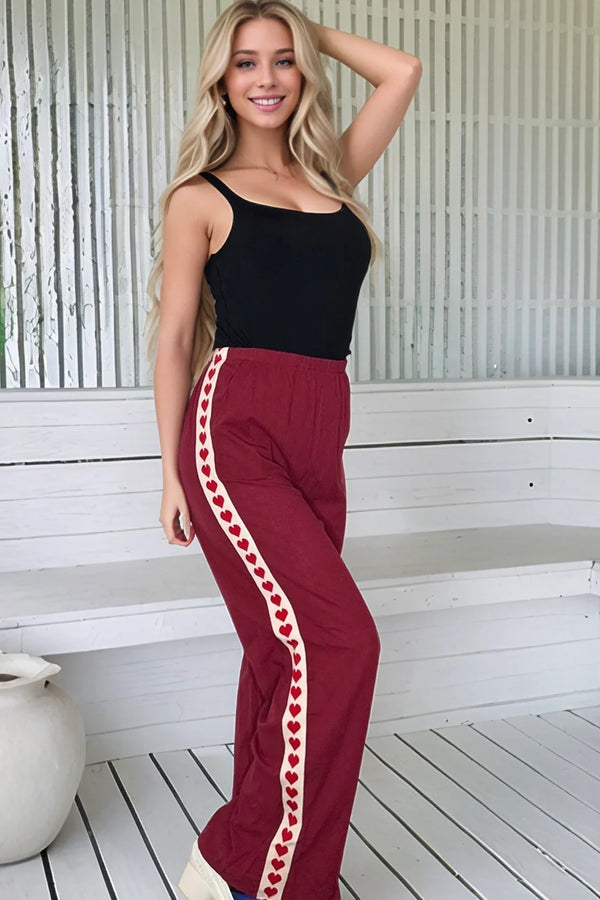 By Frankie - Heart Racer Pants