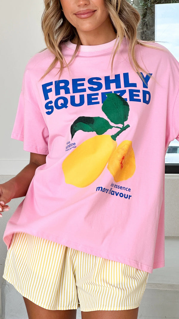 By Frankie - Freshly Squeezed Top & Shorts Set