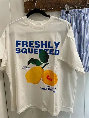 By Frankie - Freshly Squeezed Top & Shorts Set