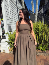 Miou Muse Brown Dress