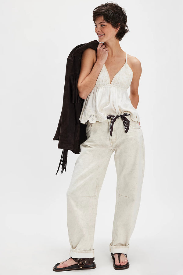 One Teaspoon -  Jonis Low-Waist Jeans - Wheat