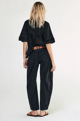 Free People - Good Luck Mid-Rise Barrel Jeans - Soundwave