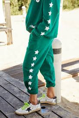 Hammill & Co - Winter Vibes Track Pant - Emerald