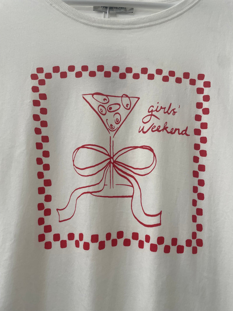 PAPER HEART Girl's Weekend Tee