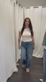 Rolla’s Kate Baggy Jean True Blue